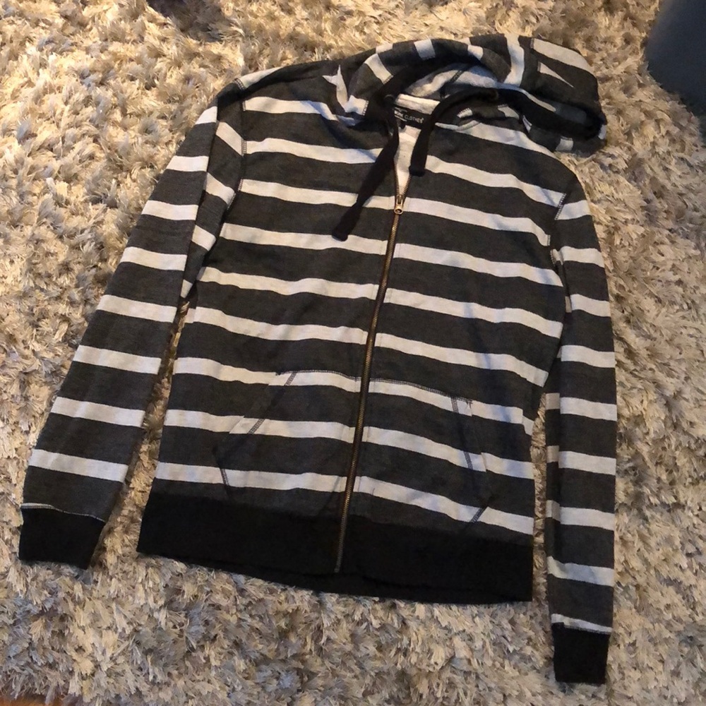 Striped hoodie